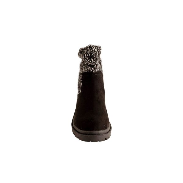 <span>Eastside</span> Youth Girls’ Black Suedecloth Boots with Sweater Shaft - Image 4