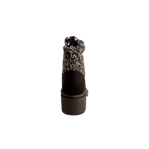 <span>Eastside</span> Youth Girls’ Black Suedecloth Boots with Sweater Shaft - Image 5