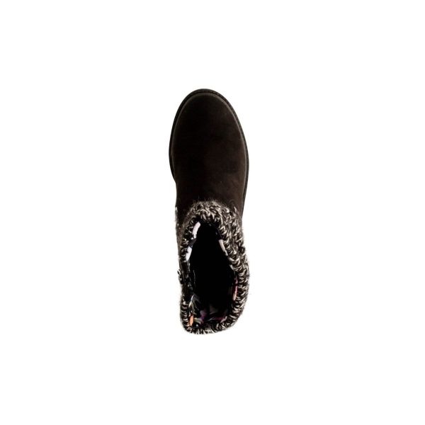<span>Eastside</span> Youth Girls’ Black Suedecloth Boots with Sweater Shaft - Image 6