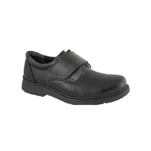 Eddie Youth Black Leather Oxfords