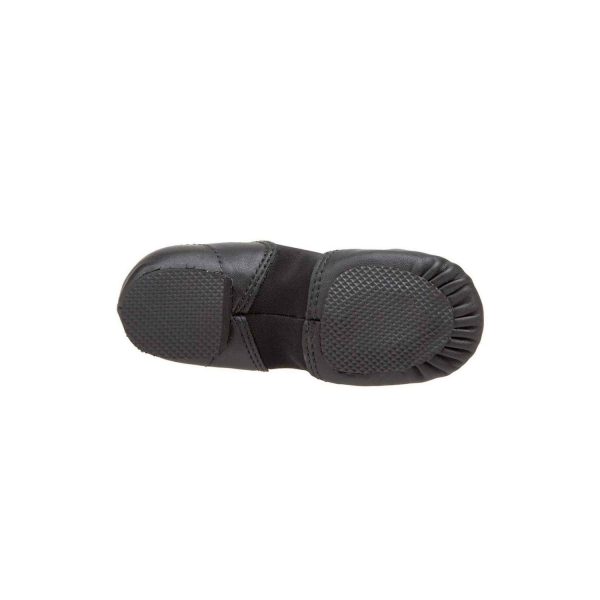 <span>Gloria</span> Toddler Black Leather Jazz Boots - Image 3