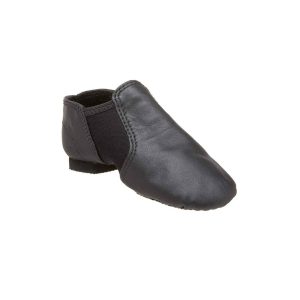 Gloria Toddler Black Leather Jazz Boots