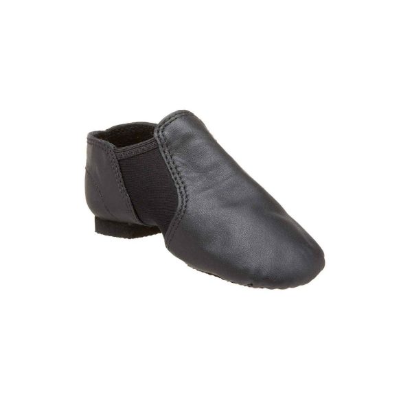 Gloria Toddler Black Leather Jazz Boots