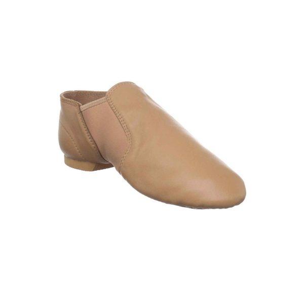 Gloria Youth Caramel Leather Jazz Boots