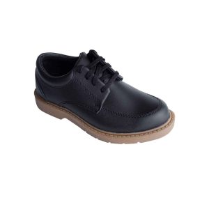 Graduate II Men’s Black Leather Oxfords