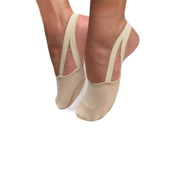 <span>Heidi</span> Women’s Pink Neoprene Half-Ballet Turners - Image 8