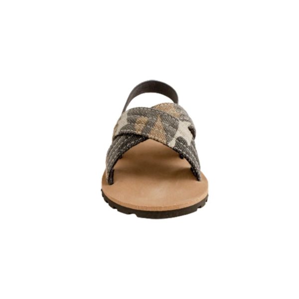 <span>James</span> Toddler Brown Canvas with Criss-Cross Camo Straps - Image 5