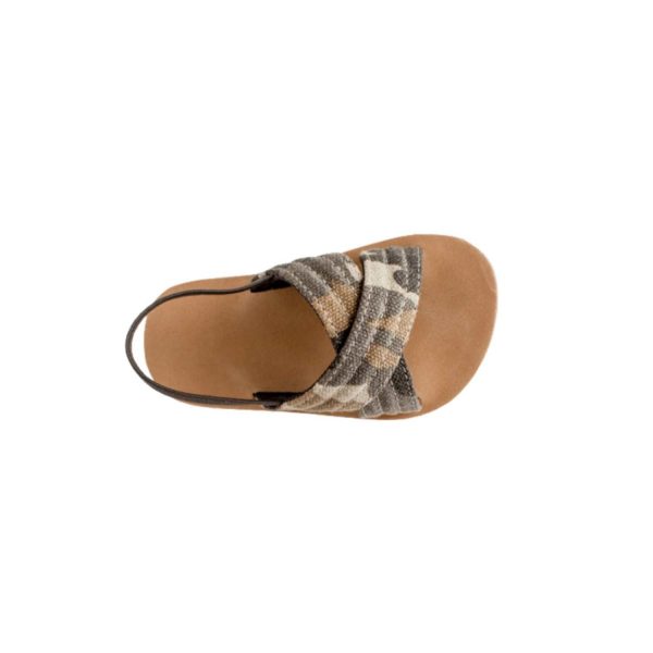 <span>James</span> Toddler Brown Canvas with Criss-Cross Camo Straps - Image 6