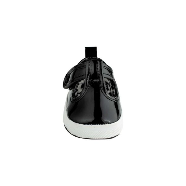 <span>KYLIE </span> Infant Black Patent T-Strap - Image 4