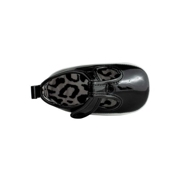 <span>KYLIE </span> Infant Black Patent T-Strap - Image 6