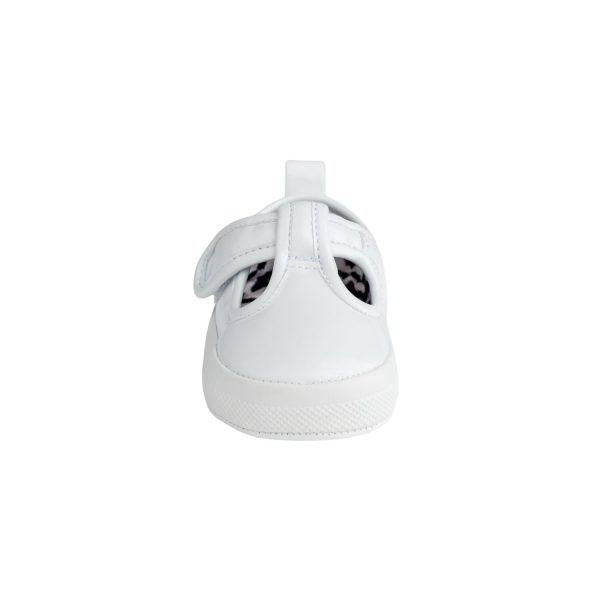 <span>KYLIE </span> Infant White Patent T-Strap - Image 4