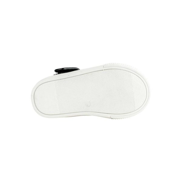 <span>KYLIE </span> Toddler Black Patent T-Strap Sneaker - Image 7