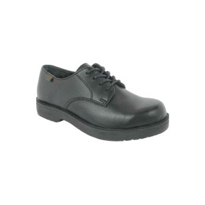 Semeste Men's Black Leather Oxfords