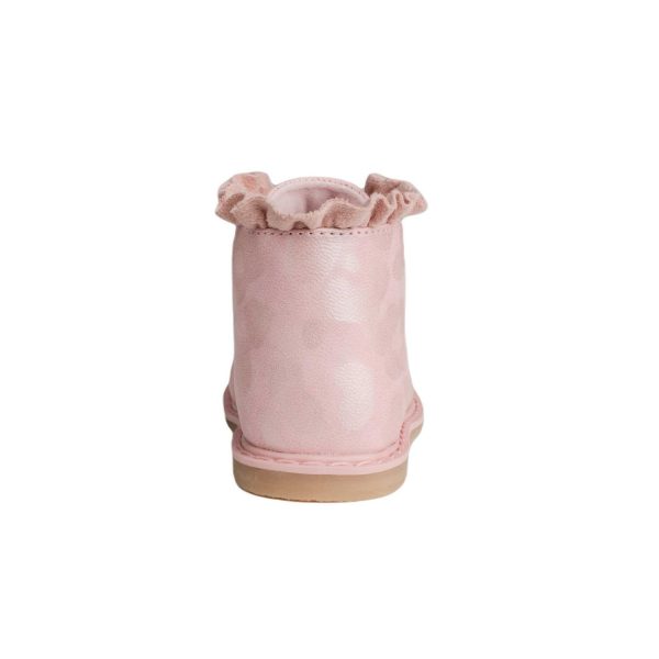 <span>Mila </span> Toddler Pink Tonal Leopard Hi-top w/Ruffle - Image 5