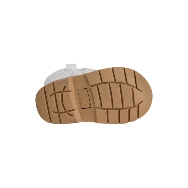 <span>MILLER </span> Toddler White Western Boot with Tan Stitching - Image 7
