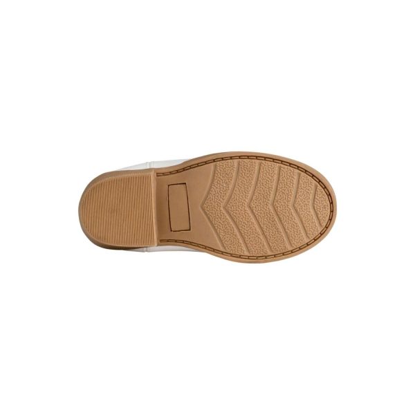 <span>MILLER </span> Toddler White Western Boot with Tan Stitching - Image 7