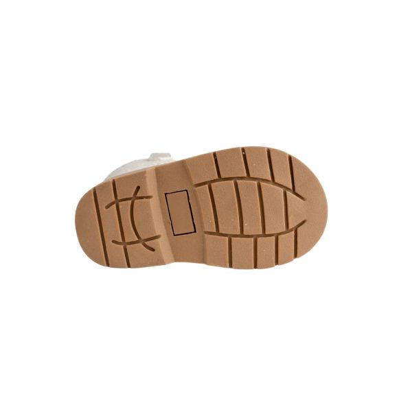 <span>MISSY </span> Toddler Ivory Shimmer PU/Chunky Glitter Western Boot - Image 3