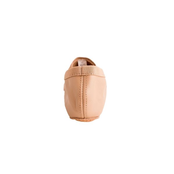 <span>Modelo</span> Caramel Leather/Spandex Slip On with Leather/Mesh Bottom - Image 6