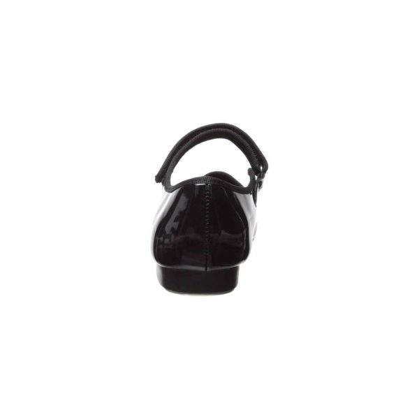 <span>Molly Jane</span> Youth Black Patent Tap Shoes with Straps - Image 5