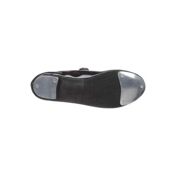<span>Molly Jane</span> Youth Black Patent Tap Shoes with Straps - Image 6