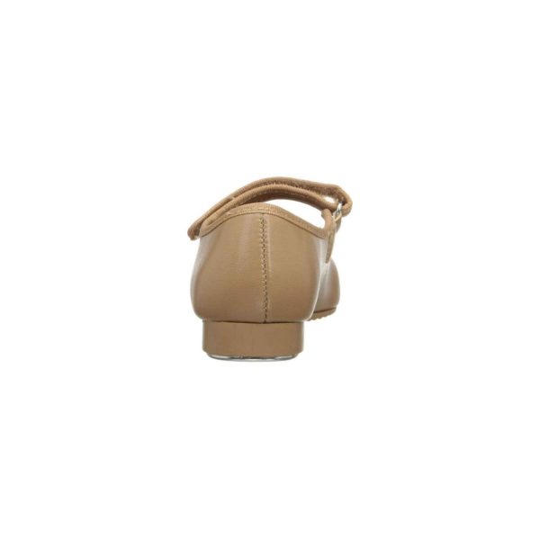 <span>Molly Jane</span> Youth Caramel Tap Shoes with Straps - Image 5