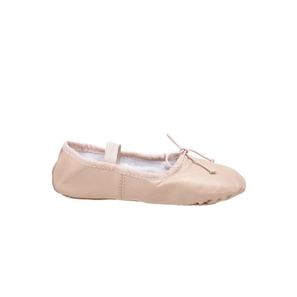Olivia Toddler Pink Leather Ballet Shoes