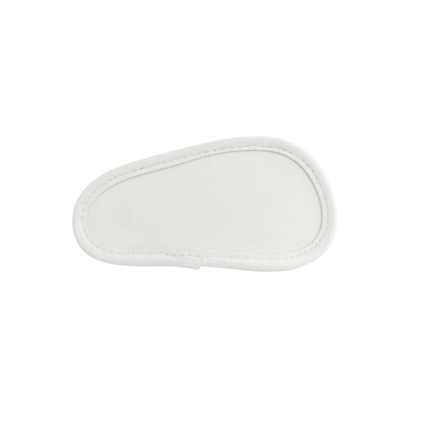 <span>Patricia</span>  Infant White PU Double Closure Sandal with Heart Accents - Image 7