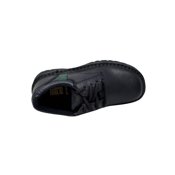 <span>Plainview</span> Youth Black Leather Oxfords - Image 5