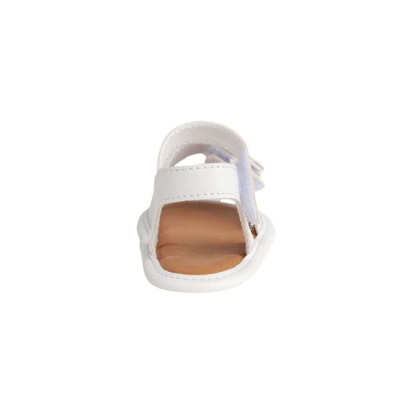 <span>POSEY </span> Infant Pink Shimmer One-Strap Skimmer with Satin Bow - Image 5