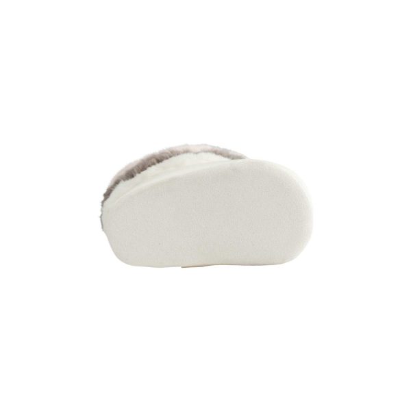 <span>Sage</span> Infant Ivory Shimmer Hi-Top w/Multi Faux Fur Trim - Image 7