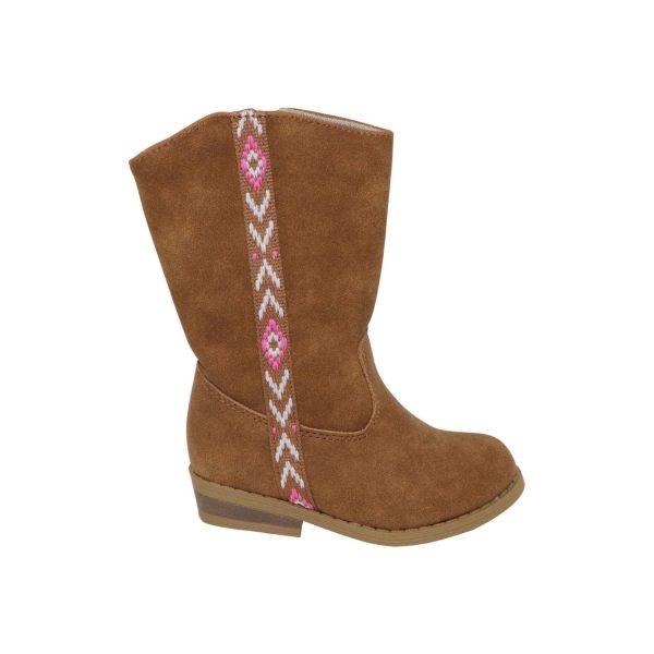 <span>Sage</span> Toddler Tall Brown Riding Boots - Image 2