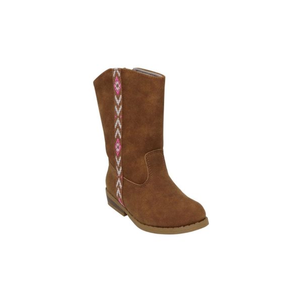 Sage Toddler Tall Brown Riding Boots