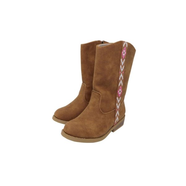 <span>Sage</span> Toddler Tall Brown Riding Boots - Image 8