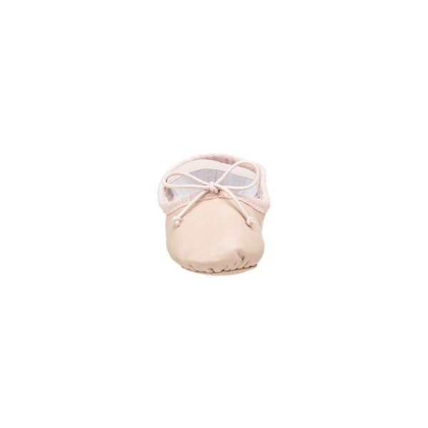 <span>Sammi</span> Toddler Pink Leather Split-Sole Ballet Shoes - Image 5