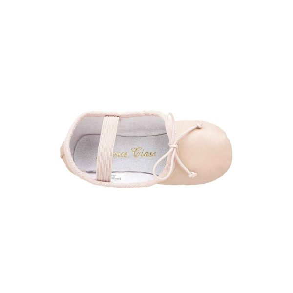 <span>Sammi</span> Toddler Pink Leather Split-Sole Ballet Shoes - Image 7