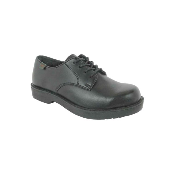 Semester Youth Black Leather Oxfords
