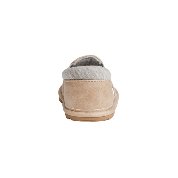 <span>THOMAS </span> Toddler Khaki Distressed Slip-on with Side Gore, Light Gray Trim - Image 5