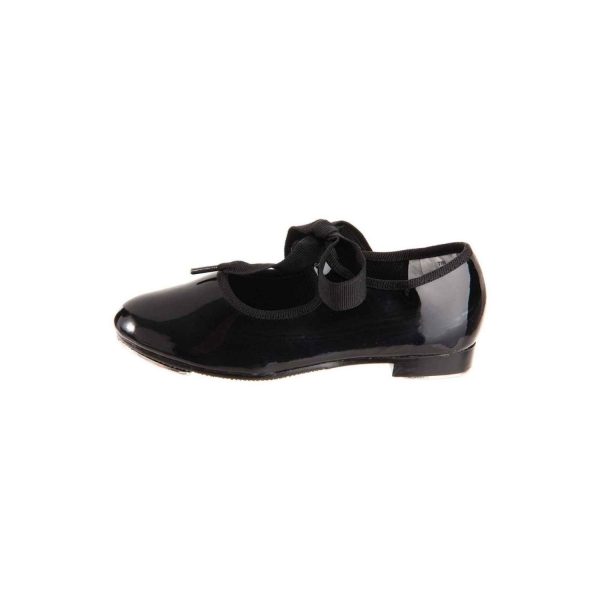 <span>Tierney</span> Toddler Black Patent Tap Shoes - Image 4