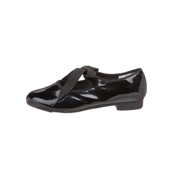 <span>Tierney</span> Youth Black Patent Tap Shoes - Image 3