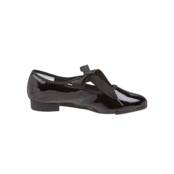 <span>Tierney</span> Youth Black Patent Tap Shoes - Image 4