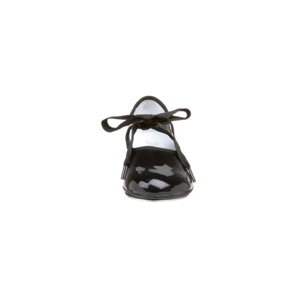 <span>Tierney</span> Youth Black Patent Tap Shoes - Image 5