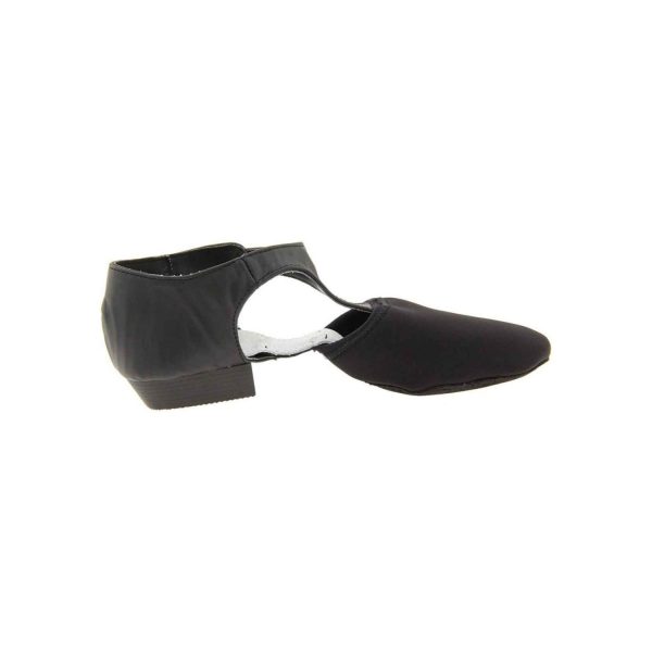 <span>Tiffany</span> Women's Black Leather Jazz Shoes with Heels - Image 4