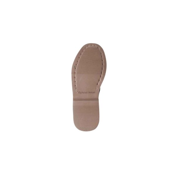 <span>Upper Class</span> Youth Navy Leather Oxfords - Image 4