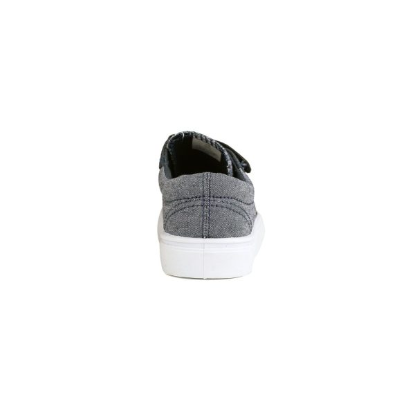 <span>Warren</span> Toddler Denim Double Strap Sneakers - Image 3