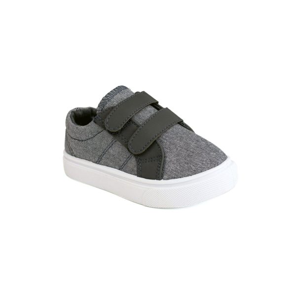 Warren Toddler Denim Double Strap Sneakers