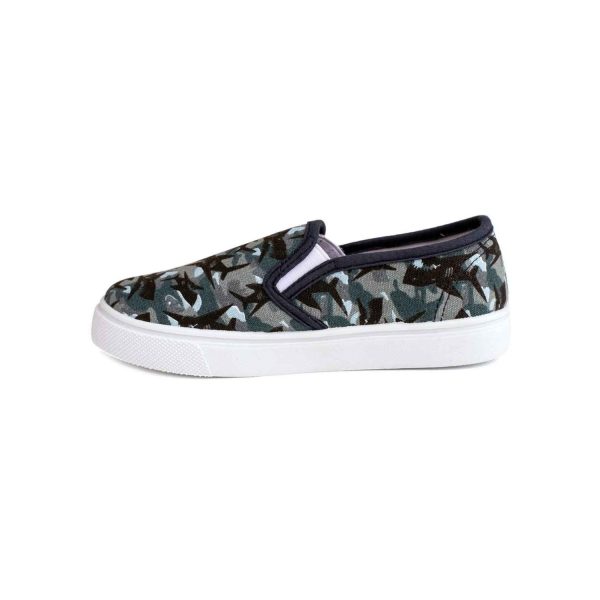 <span>Will</span> Youth Canvas Twin Gore Shark Sneakers - Image 3