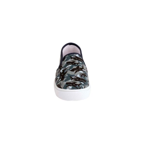 <span>Will</span> Youth Canvas Twin Gore Shark Sneakers - Image 4
