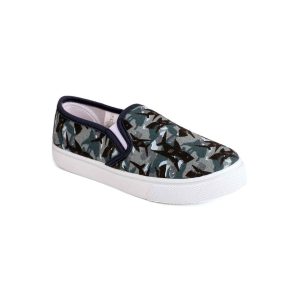 Will Youth Canvas Twin Gore Shark Sneakers