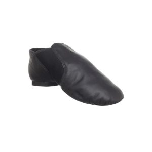 Gloria Youth Black Leather Jazz Boots