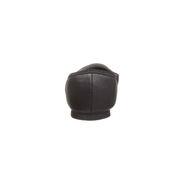 <span>Lyla Paige</span> Youth Black Leather Low Profile Jazz Shoes - Image 7